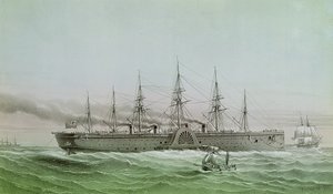 الكبل الكهربائي الشرقي العظيم بين أوروبا وأمريكا ، 1858